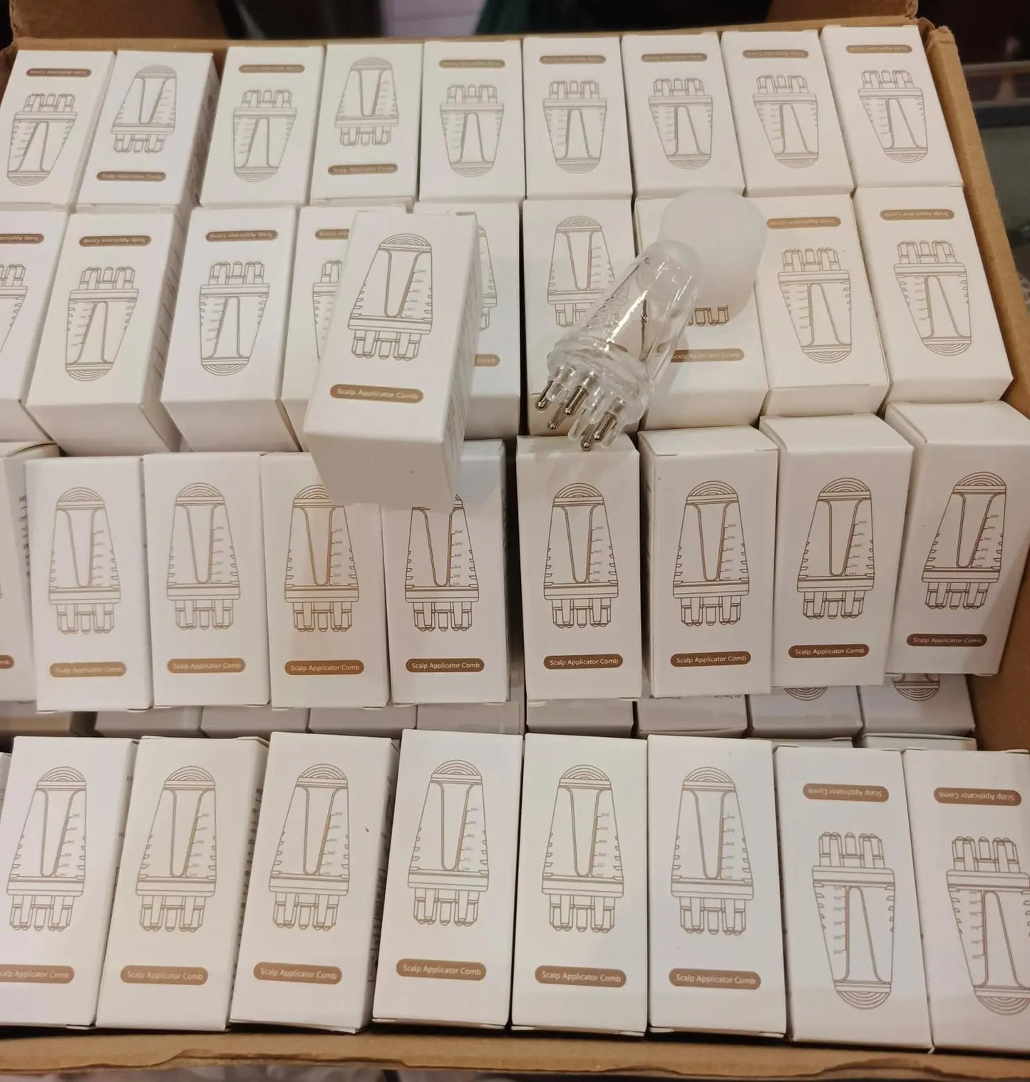 Portable Hair Oil Applicator Bottle - Bulk Pack Available
