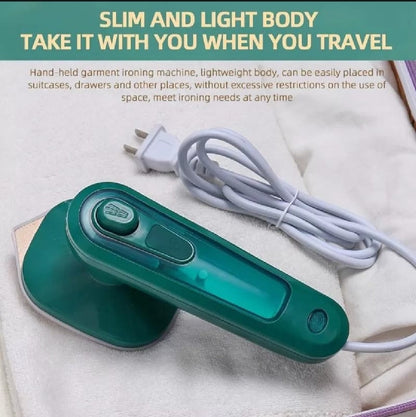 Slim Lightweight Handheld Garment Steamer – Travel-Friendly Wrinkle Remover